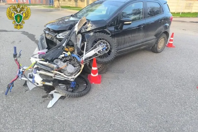 Подростки на питбайке снова попали под колёса авто на Ставрополье