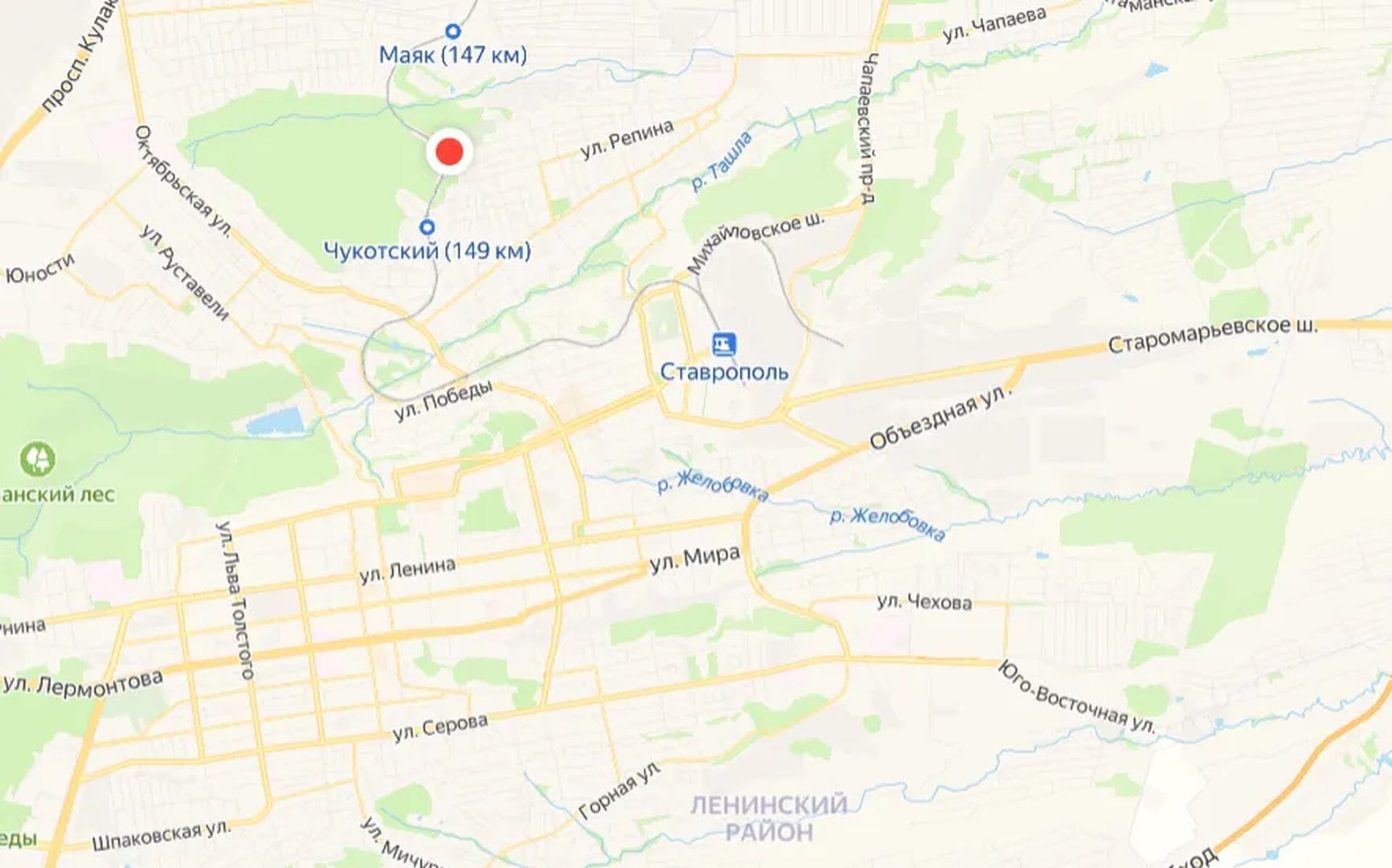 В Ставрополе отмечены перебои в работе систем навигации