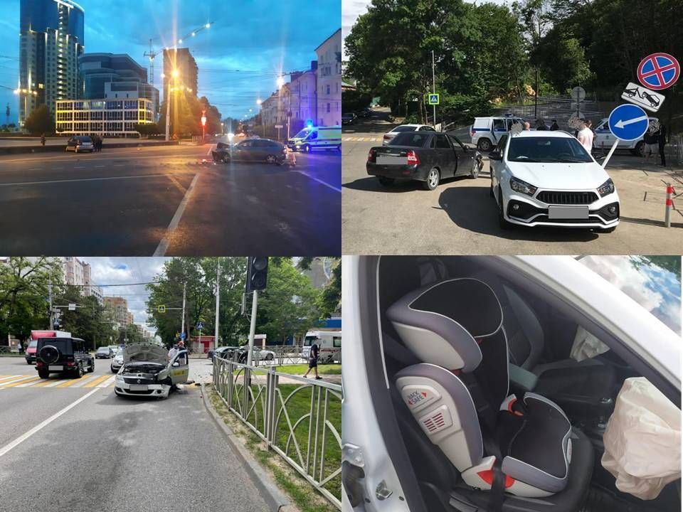 За 11 дней лета трое детей пострадали в авариях в Ставрополе За 11 дней лета трое детей пострадали в авариях в Ставрополе