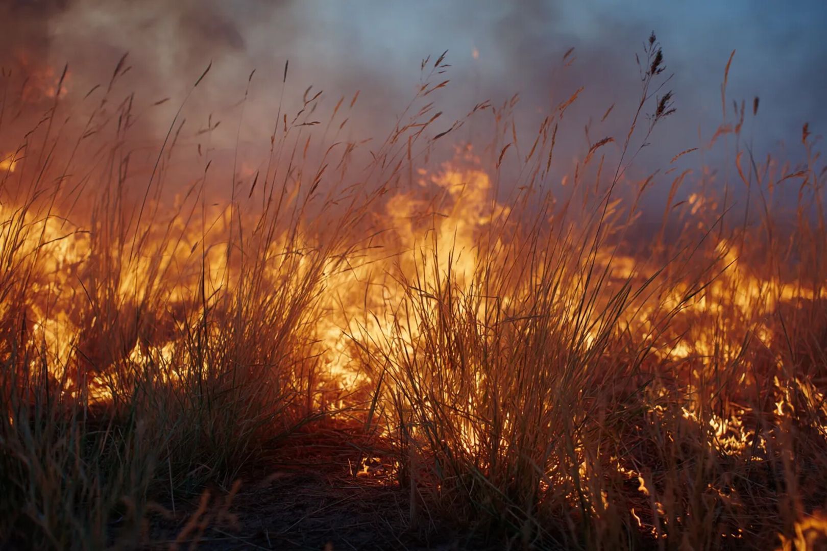 В окрестностях Пятигорска зафиксированы поджоги полей и леса на Машуке