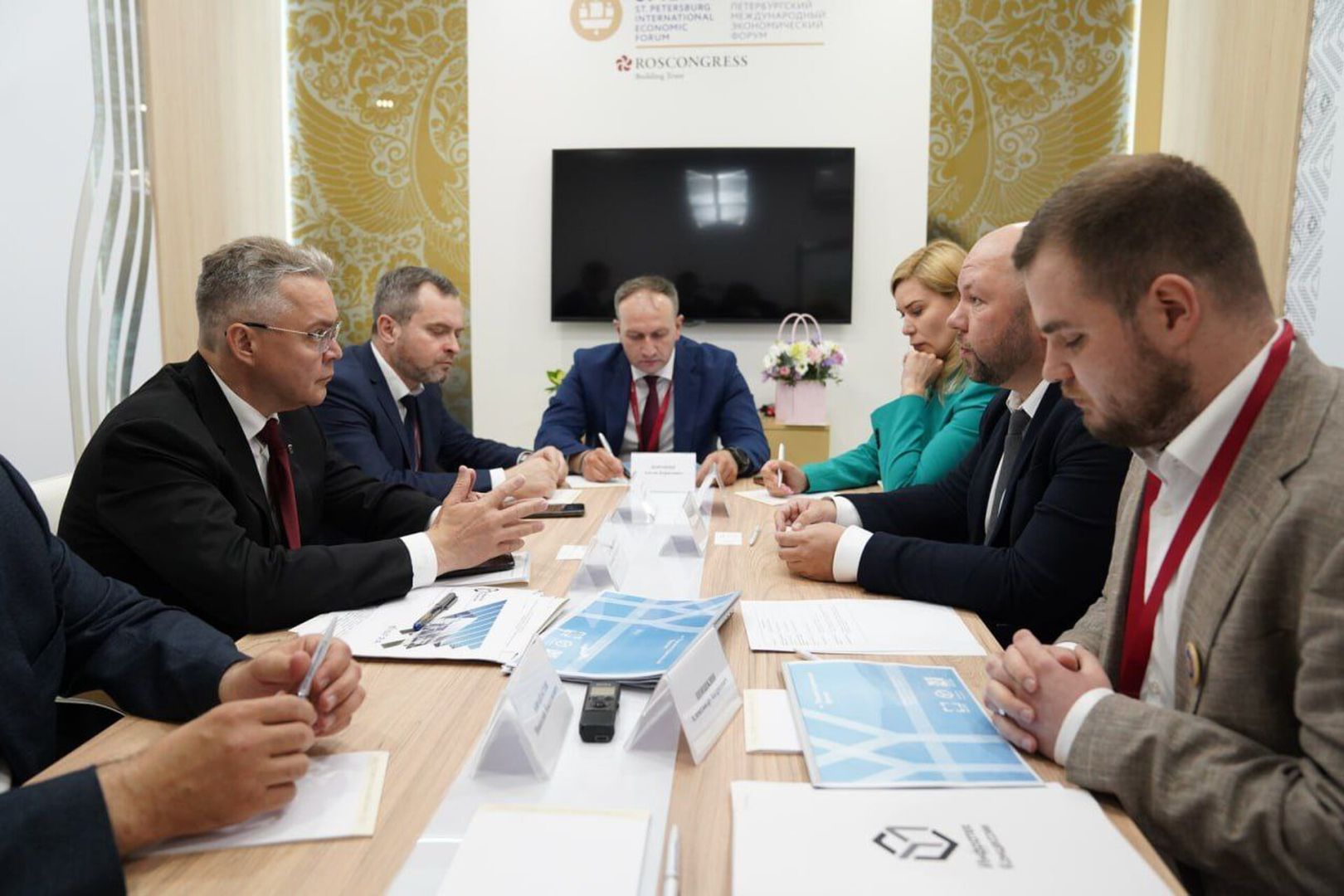 НА ПМЭФ обсудили строительство новой больницы в Ставрополе