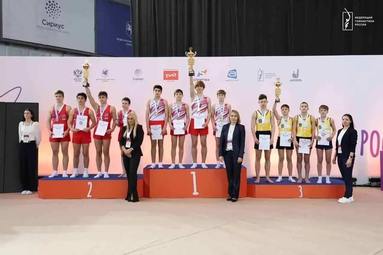 Юные акробаты из Ставрополя заняли 7 призовых мест на всероссийских соревнованиях в «Сириусе»