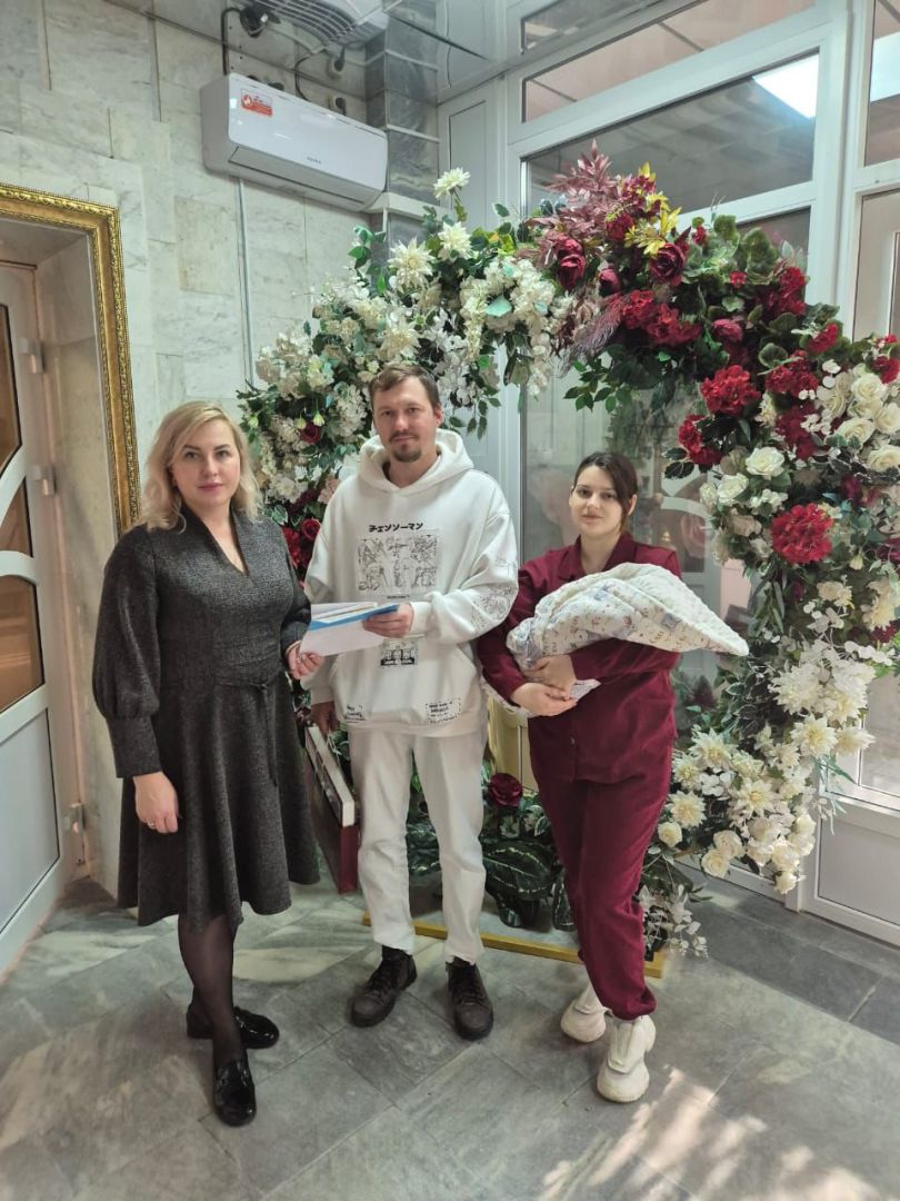 В Железноводске родился юбилейный малыш года