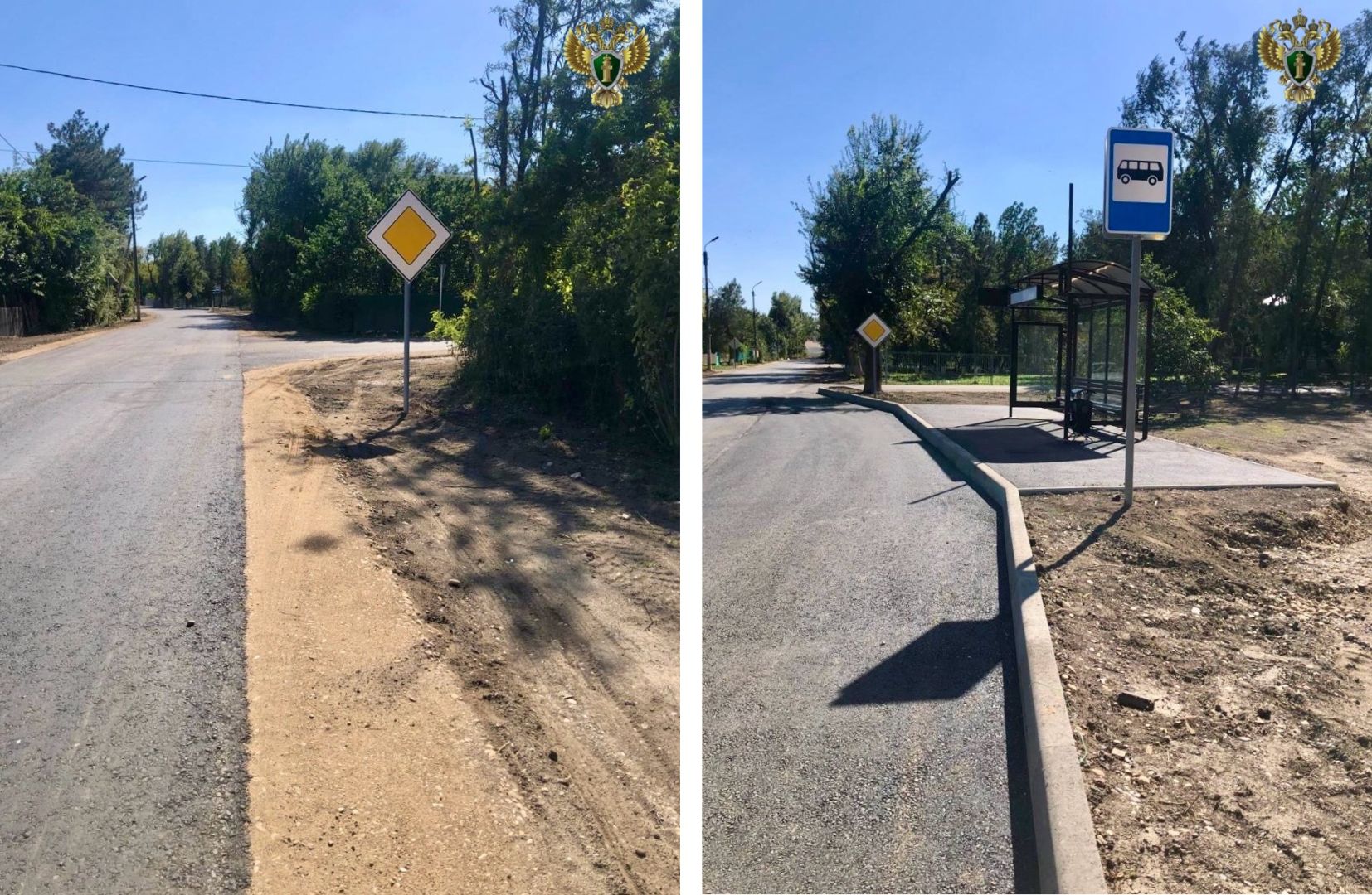 Проблемную дорогу заасфальтировали в Левокумском округе