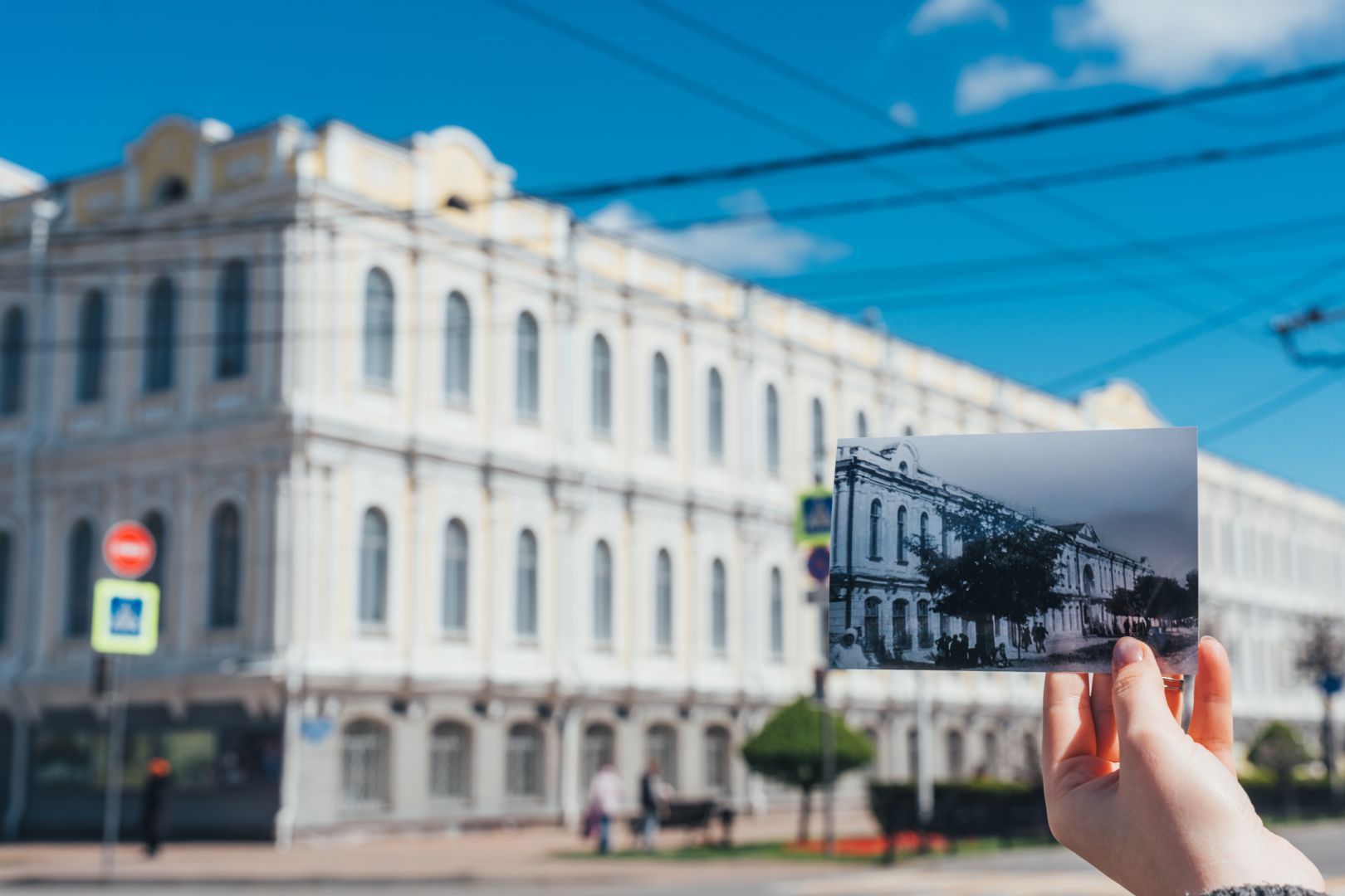 Тогда и сейчас: в Ставрополе запустили фотопроект к 80-летию Великой Победы