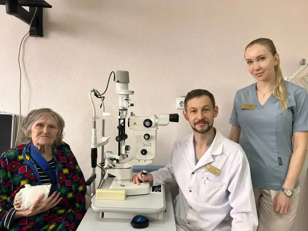 В больнице Ессентуков вернули зрение 95-летней труженице тыла