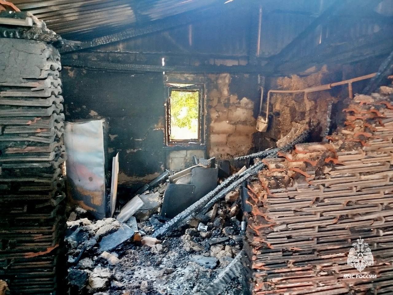 Пьяный ставрополец решил поджечь дом после ссоры с матерью