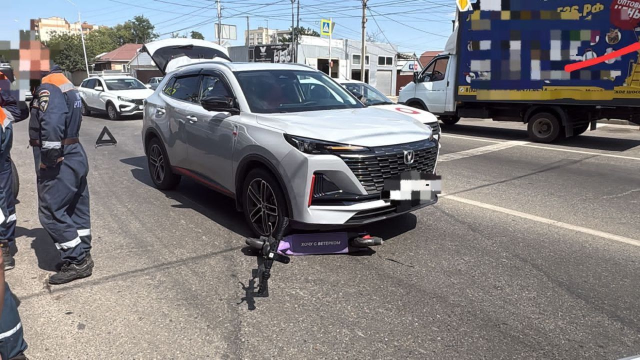 В Ставрополе сбили 15-летнего подростка на электросамокате