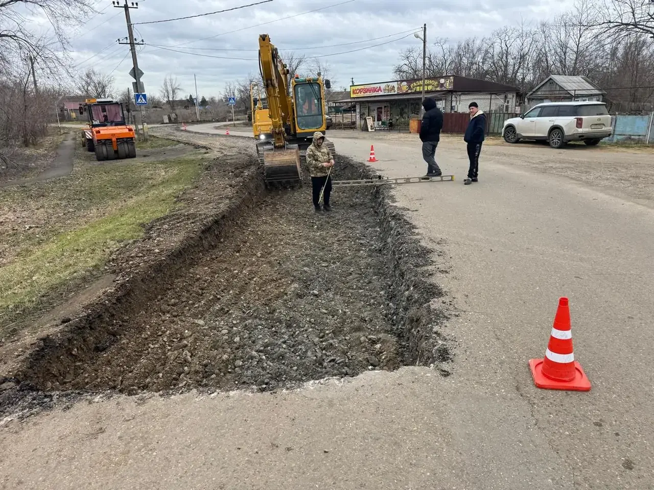 Почти 4 километра дороги обновят в Новоалександровском округе