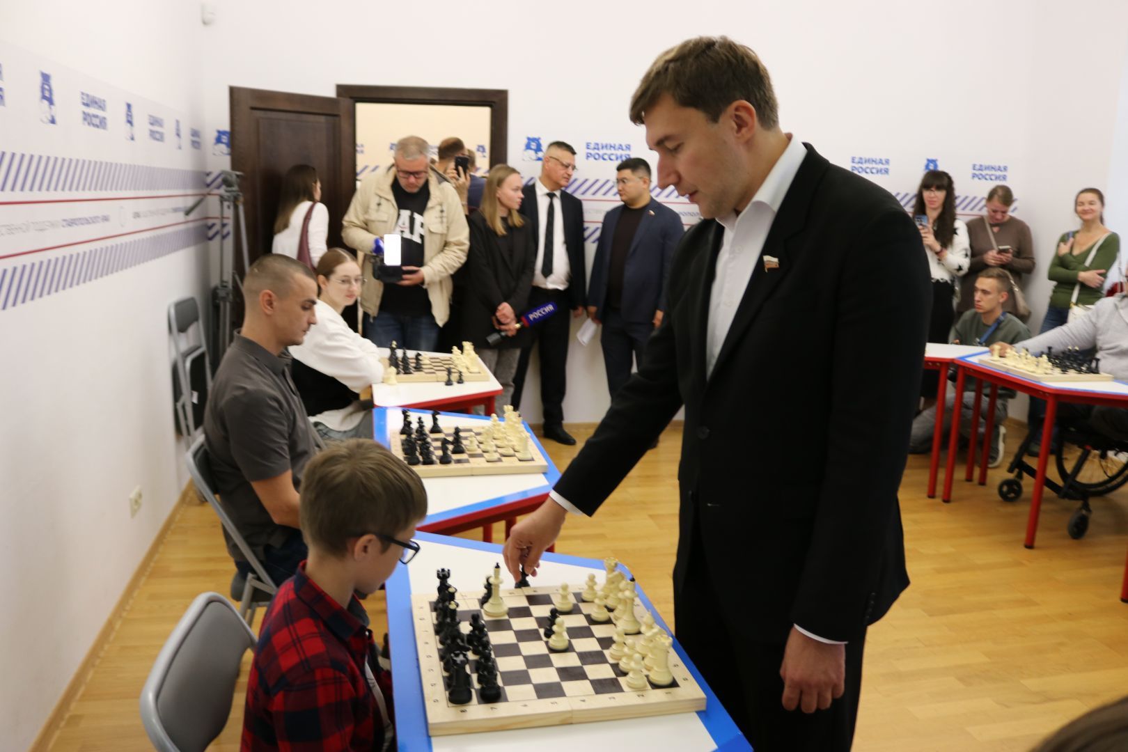 Новый шахматный клуб открылся в Ставрополе