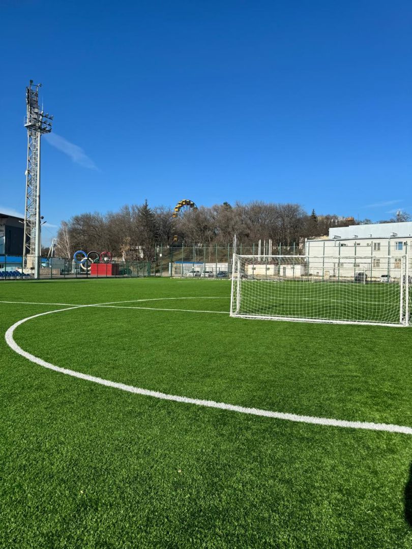 В Пятигорске за 64 млн рублей реконструировали футбольное поле