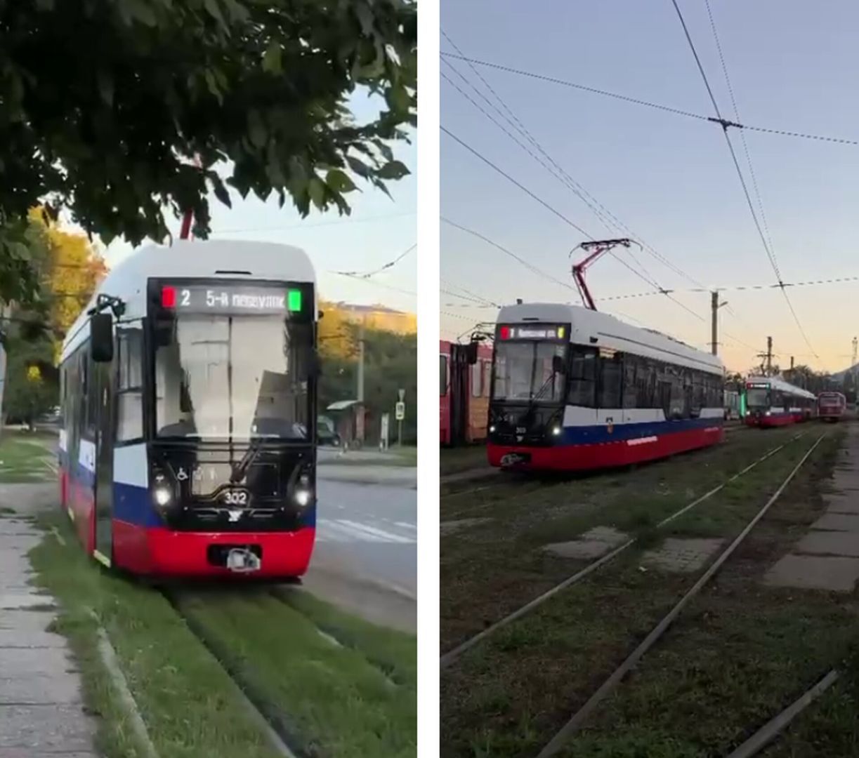 В Пятигорске запустили четыре новых трамвая