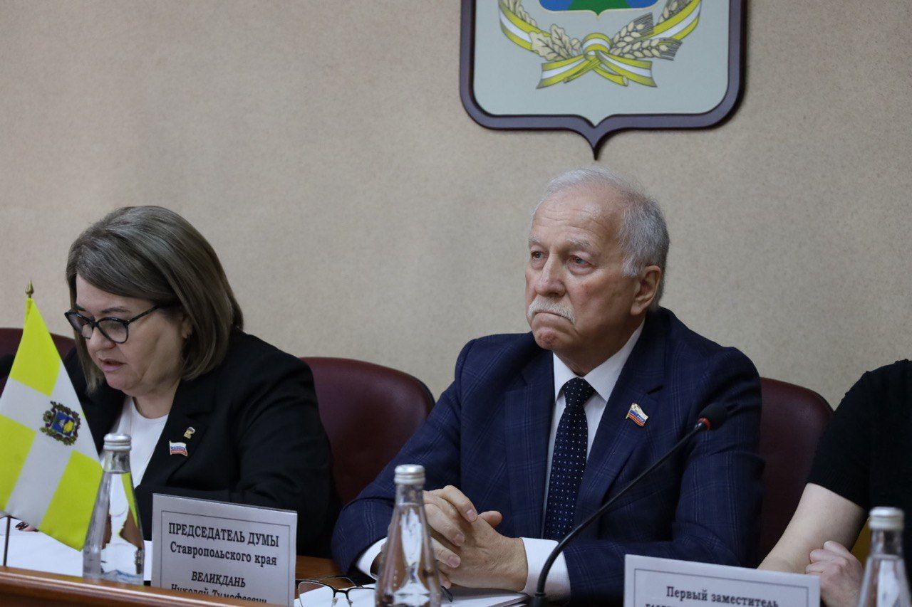 Председатель краевого парламента встретился с депутатами Невинномысска и Кочубеевского округа