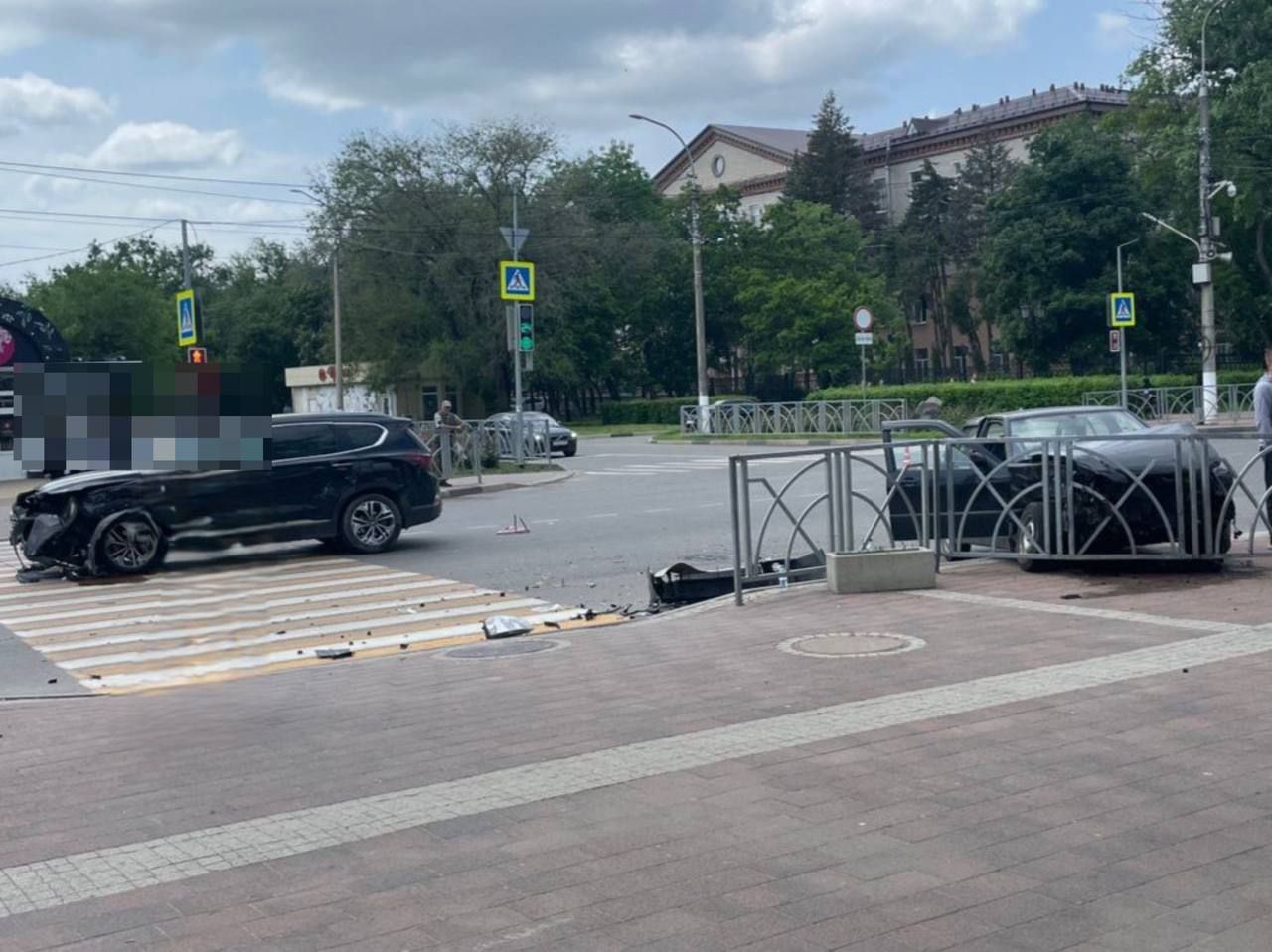 Два человека пострадали в аварии в Невинномысске