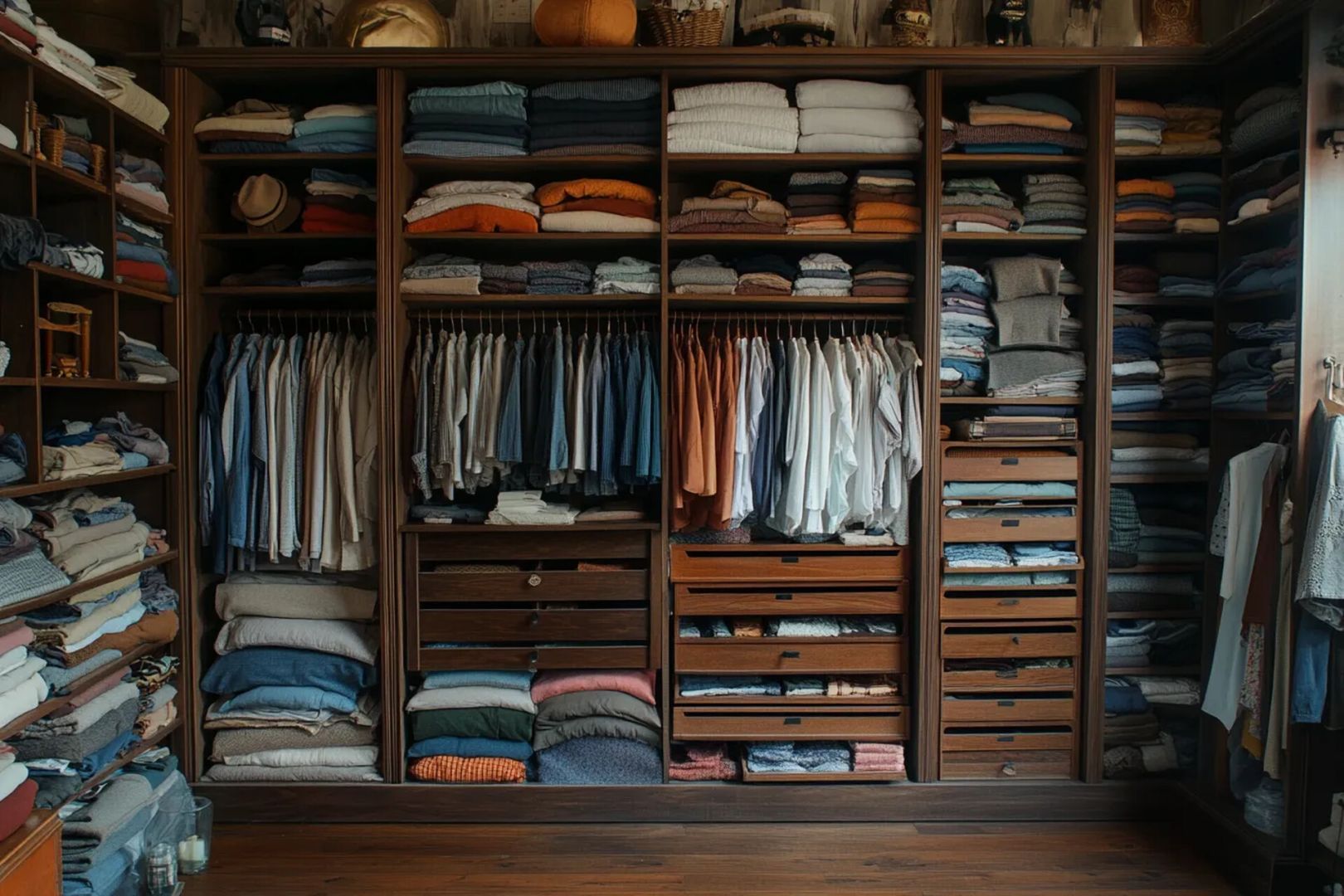 Складываю вещи по японскому методу 3-2-1: теперь в шкафу всегда порядок