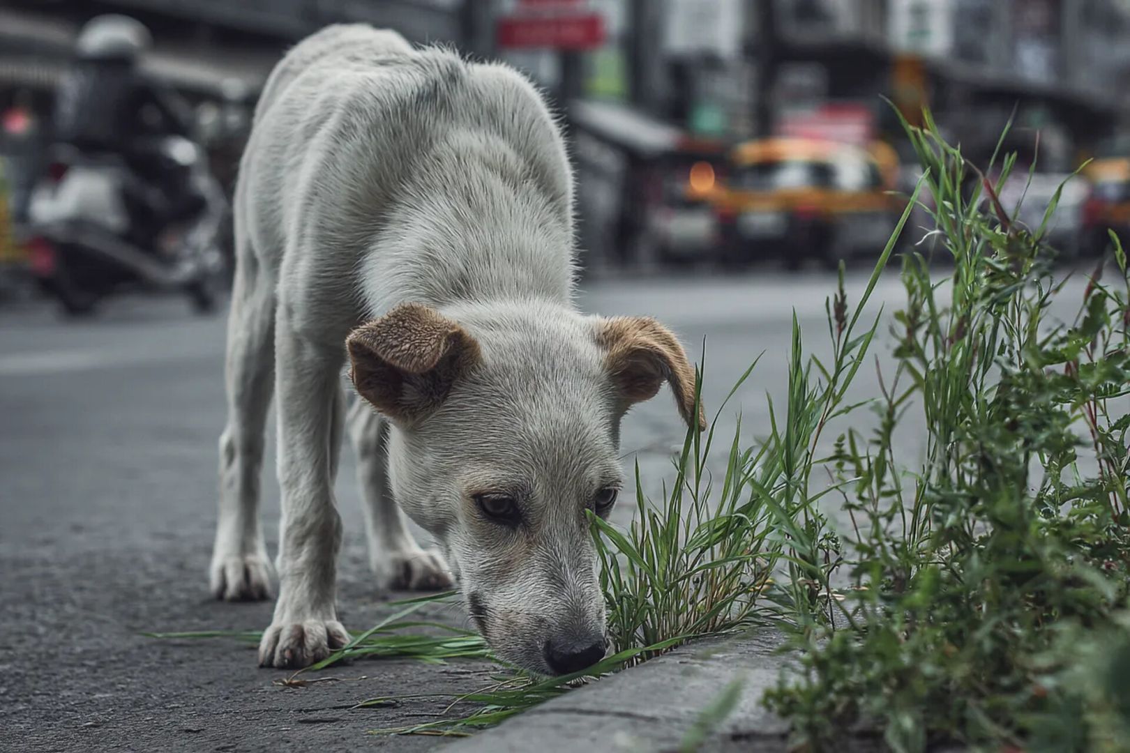 Собака ест траву на улице — это нормально или пора к ветеринару? Кинологи объяснили, когда бить тревогу