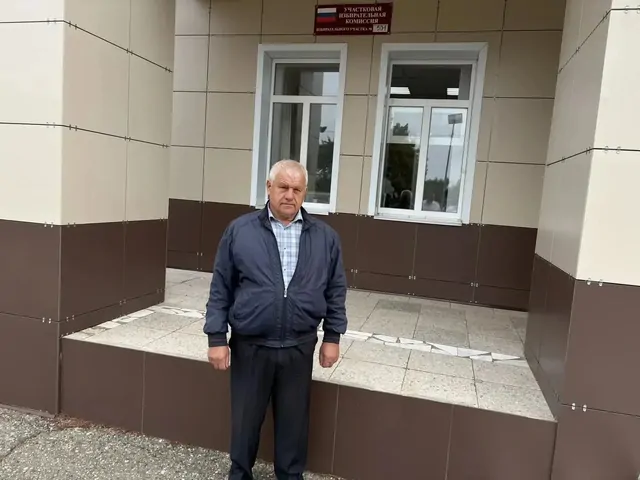 Почётный гражданин Ипатовского округа проголосовал на выборах в Госдуму