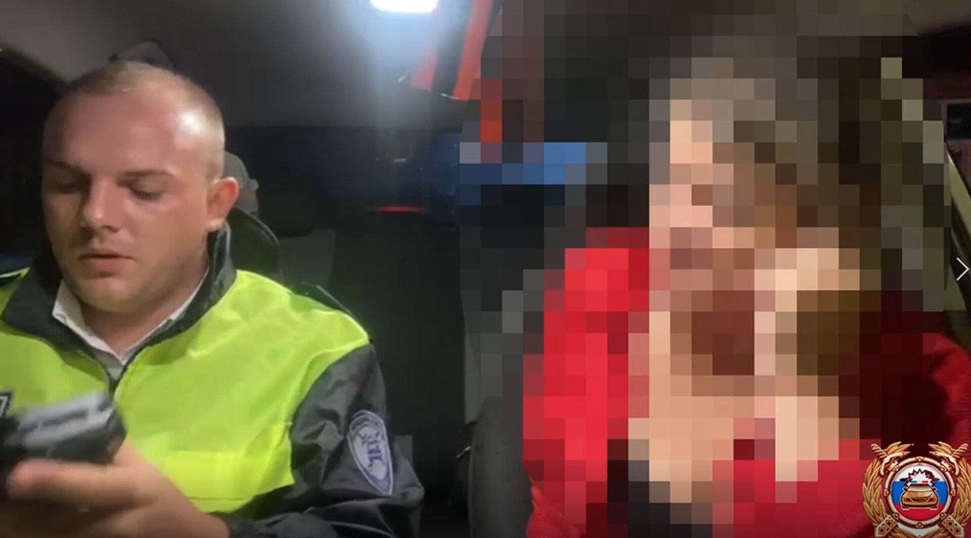 Нетрезвую бесправницу остановили автоинспекторы Кочубеевского округа