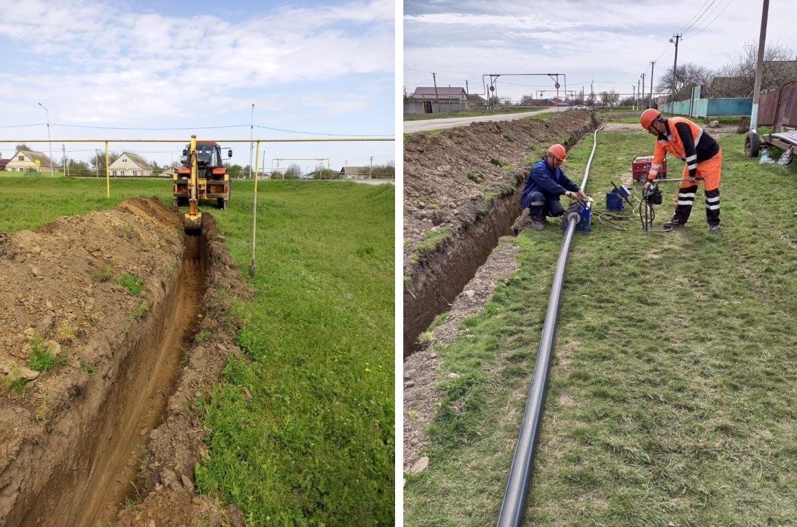 На Ставрополье заменяют изношенные водопроводные трубы
