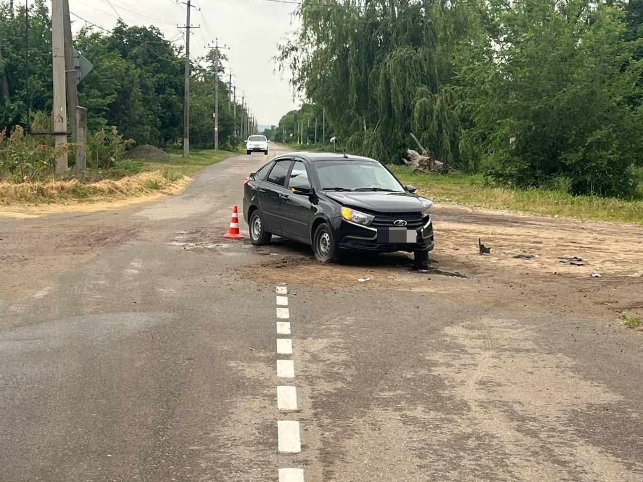 Ребенок пострадал при столкновении «Лад»