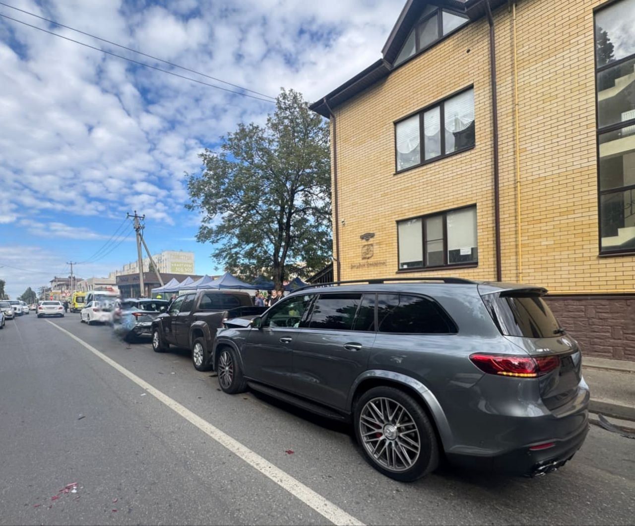 В Ставрополе бесправник собрал «паровозик» из пяти машин