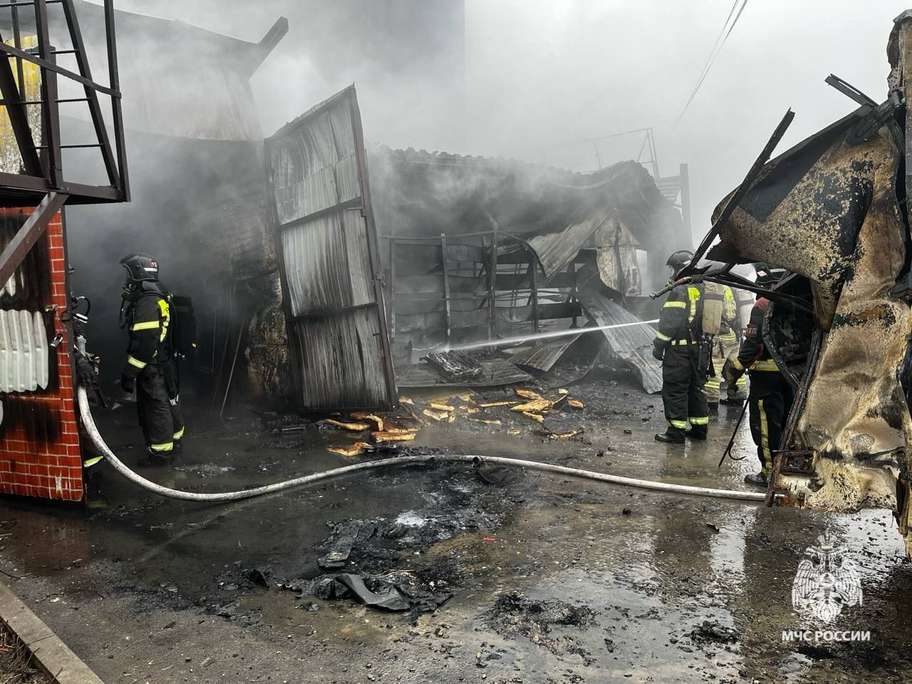 На юге Ставрополя локализовали пожар