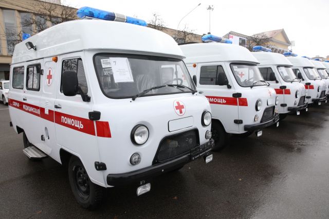 Новые автомобили скорой помощи получили районные больницы Ставрополья Новые автомобили скорой помощи получили районные больницы Ставрополья
