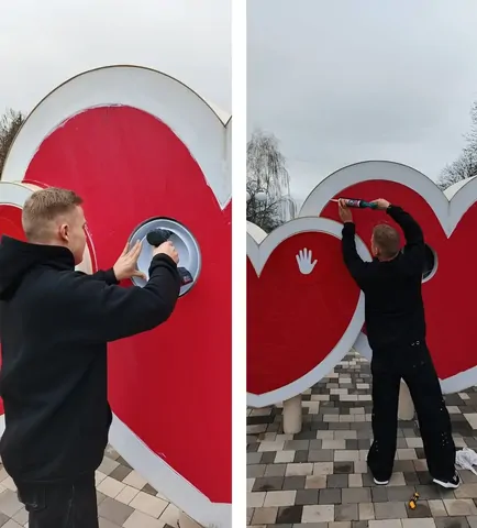 В Железноводске подросток восстановил поврежденный им арт-объект