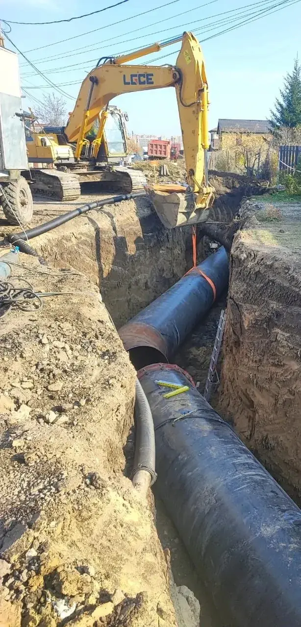 В Ставрополе строят новый водовод от Сенгилеевского водохранилища