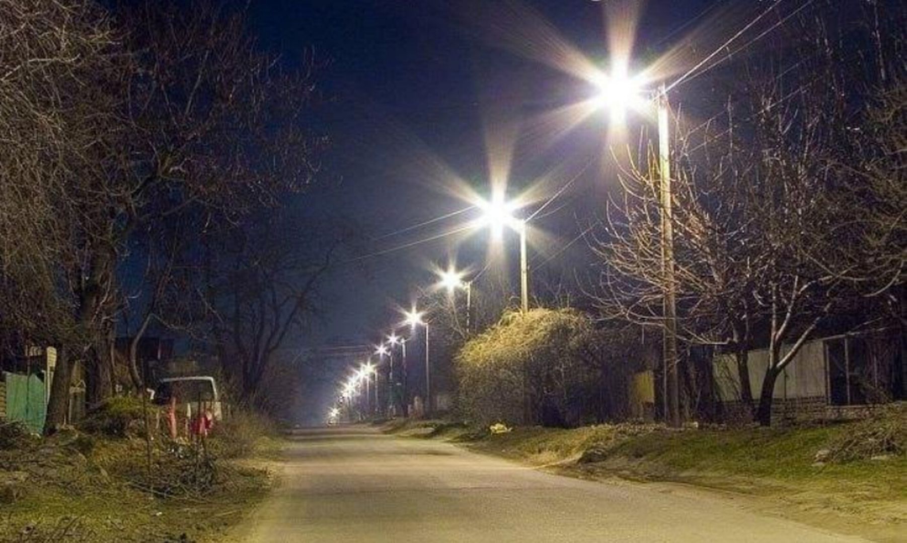 В Ессентукской модернизировали уличное освещение