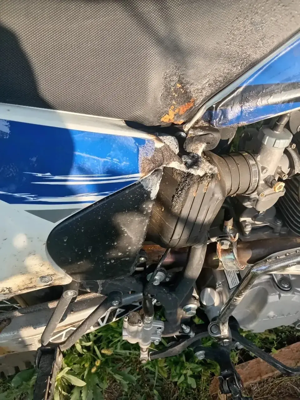 Ставрополец поджег мотоцикл коллеги из-за ссоры