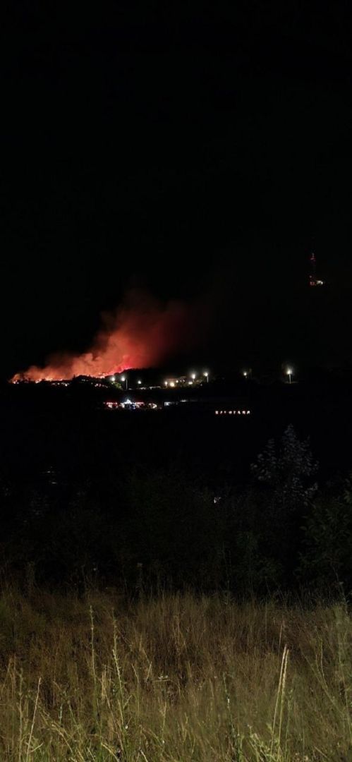 В Пятигорске потушили пожар на Машуке