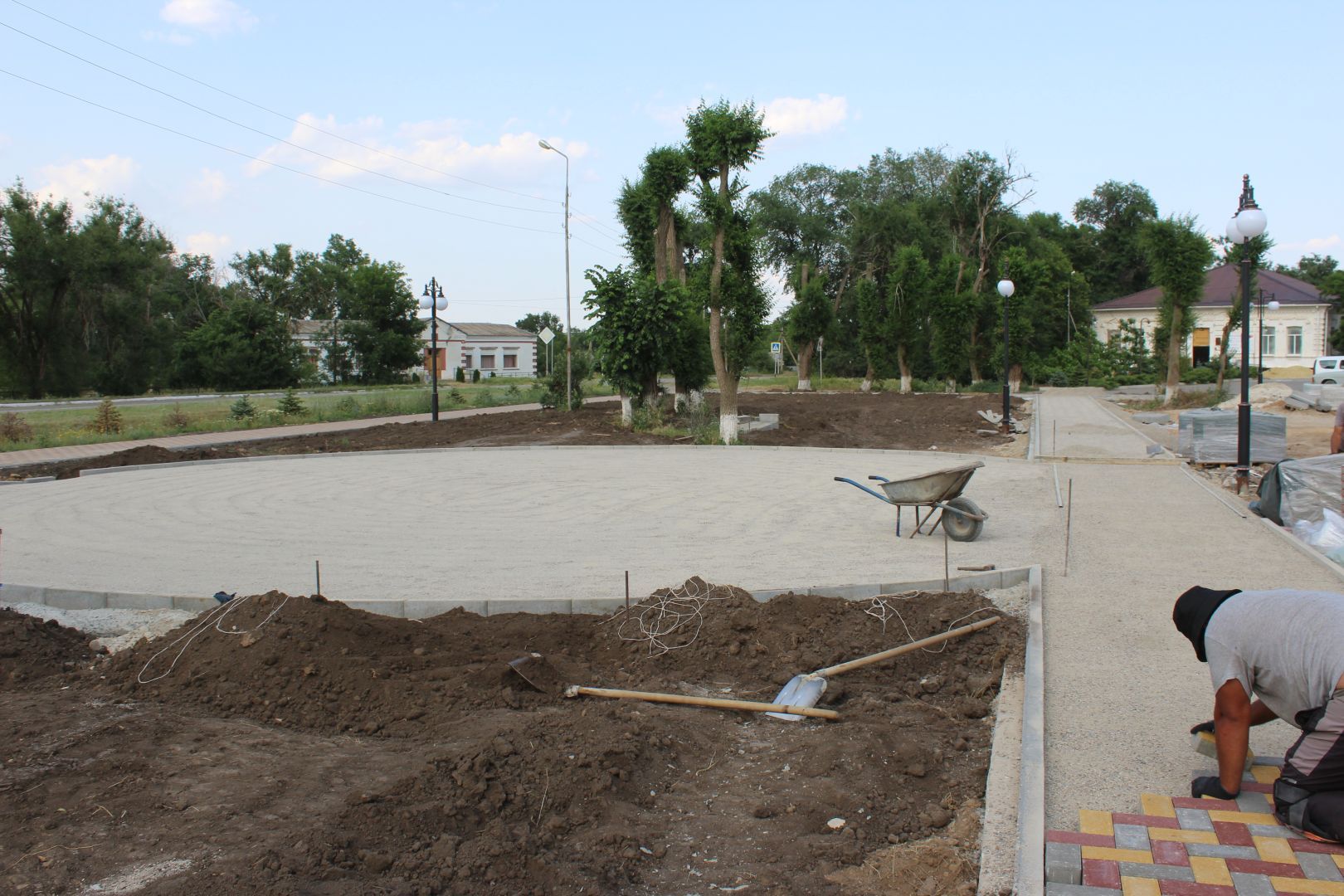 Сиреневый сквер появится в Туркменском округе