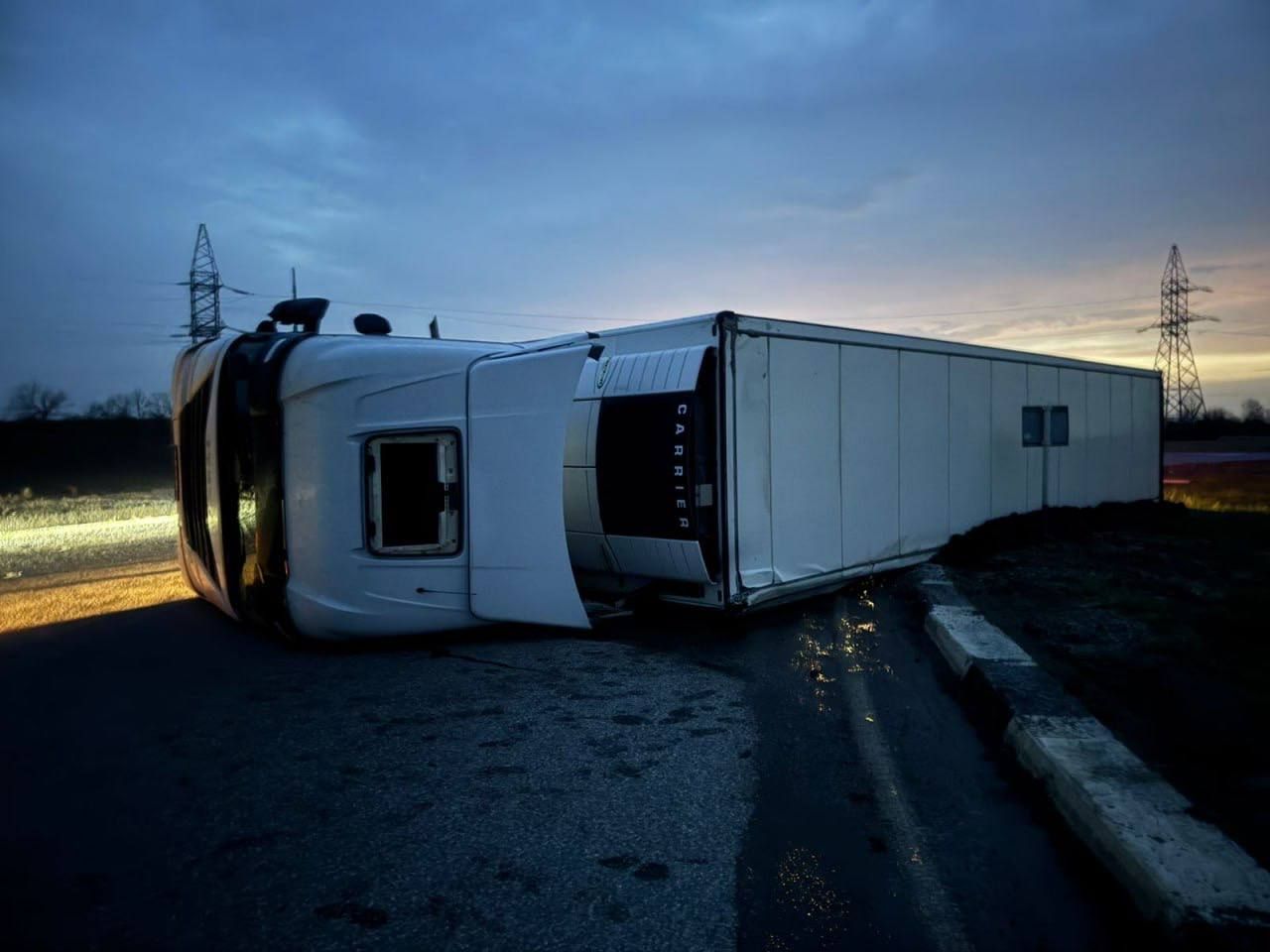Гражданин Турции пострадал в аварии с большегрузом на Ставрополье
