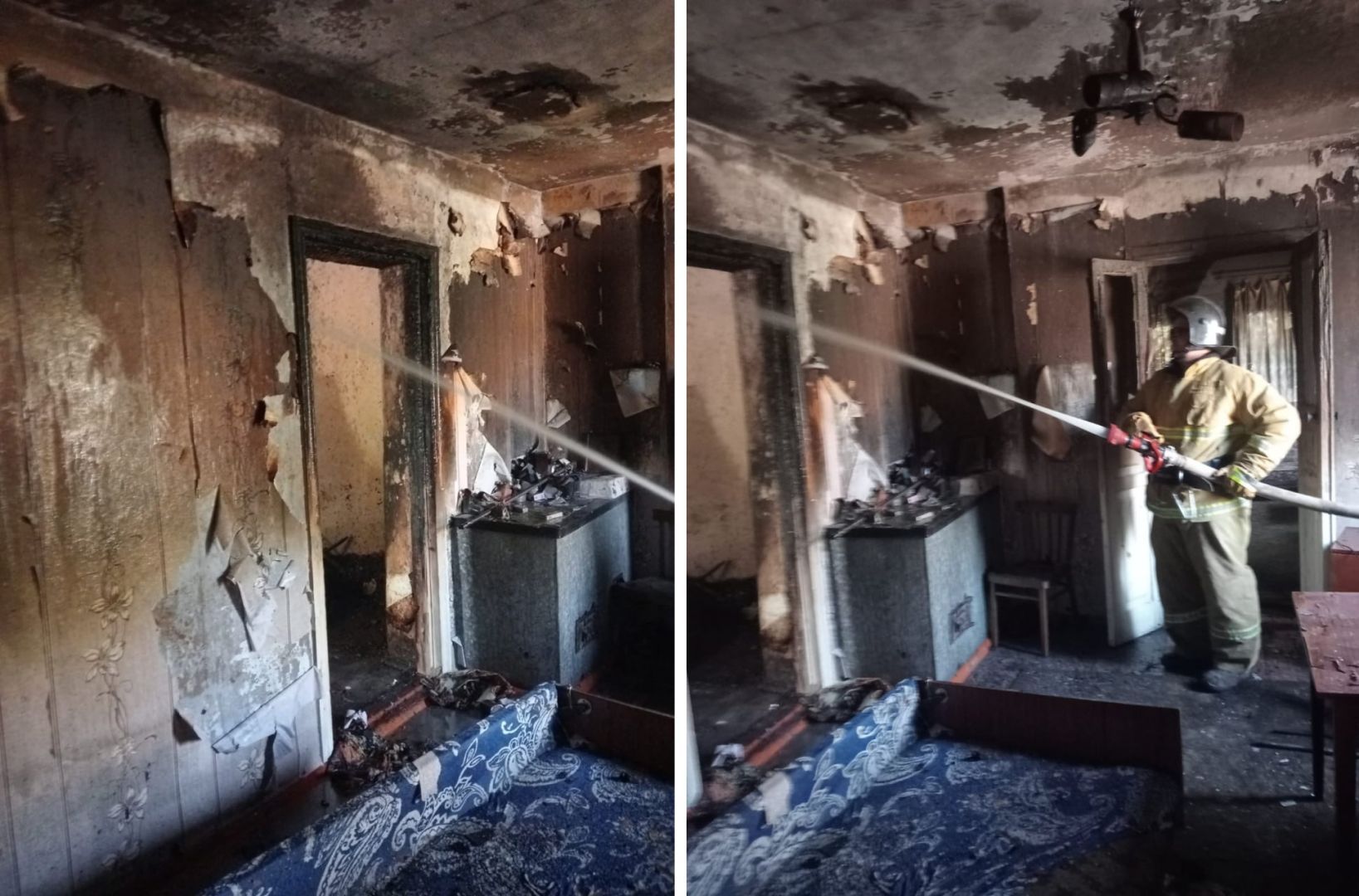 Пожар из-за свечки произошел на Ставрополье