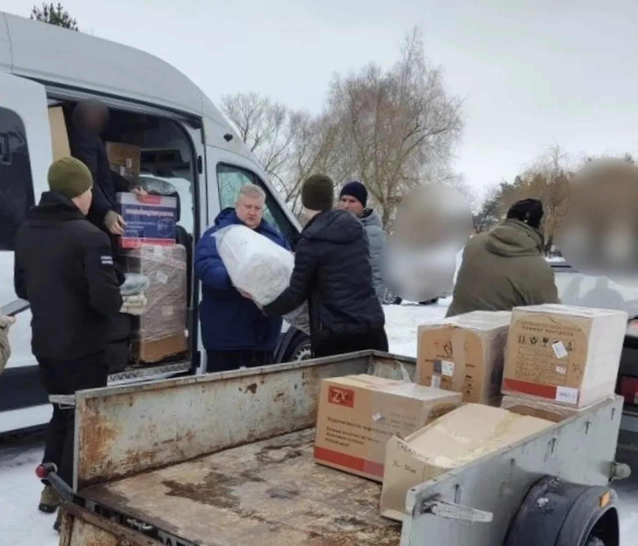 Георгиевский округ отправил гуманитарную помощь участникам СВО