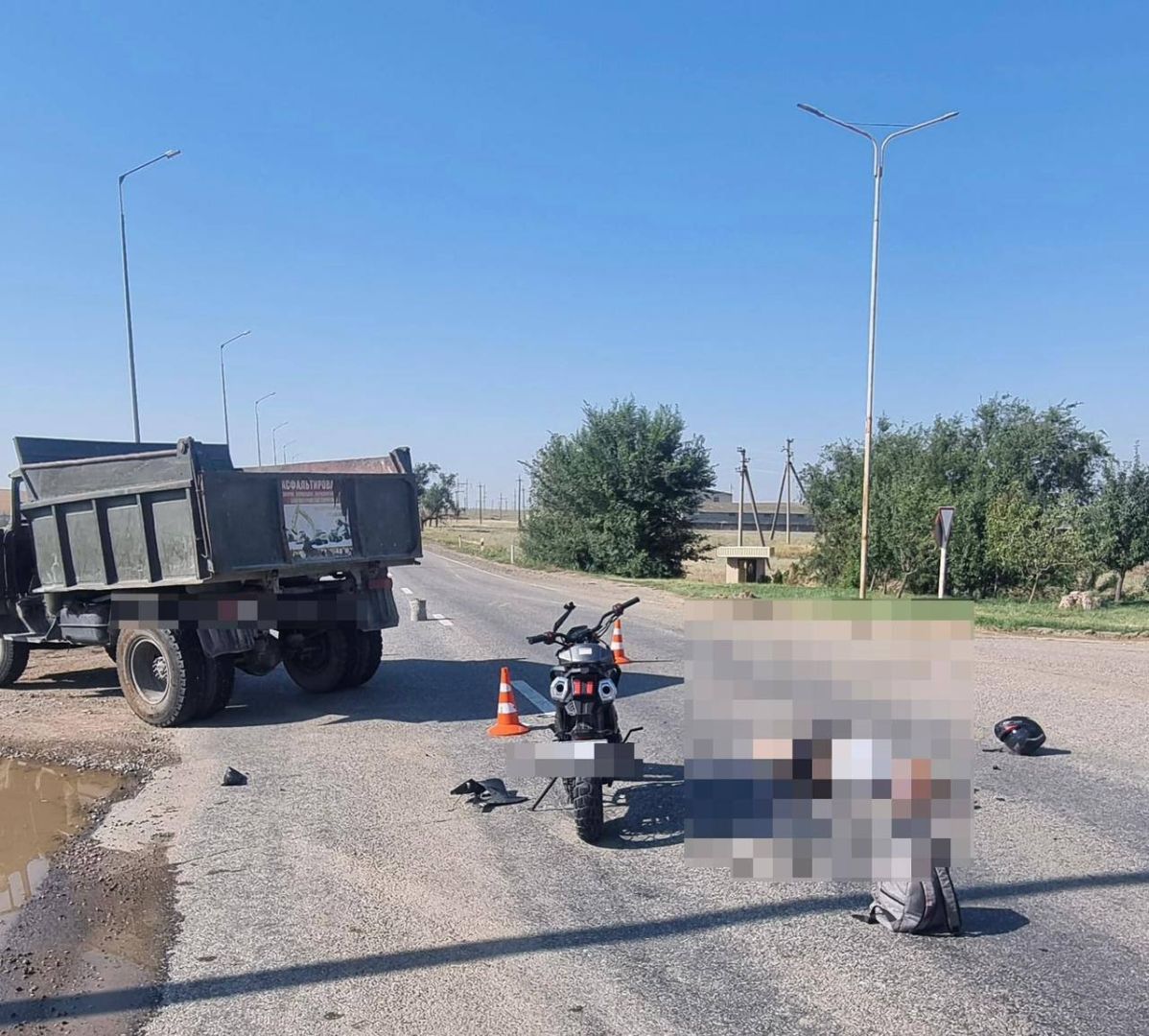 Мотоциклист скончался после столкновения с ЗИЛом на Ставрополье