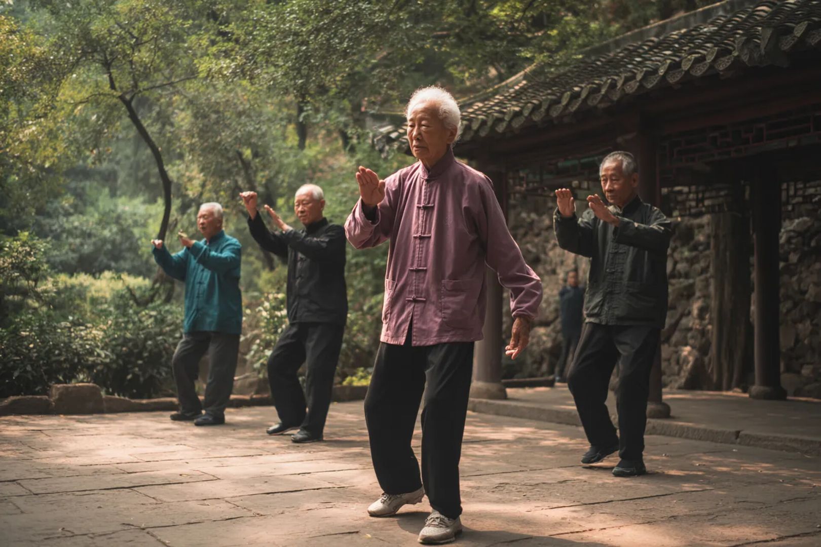 2 упражнения по утрам, которые добавят 10 лет жизни: китайские долгожители делают их с 40 лет