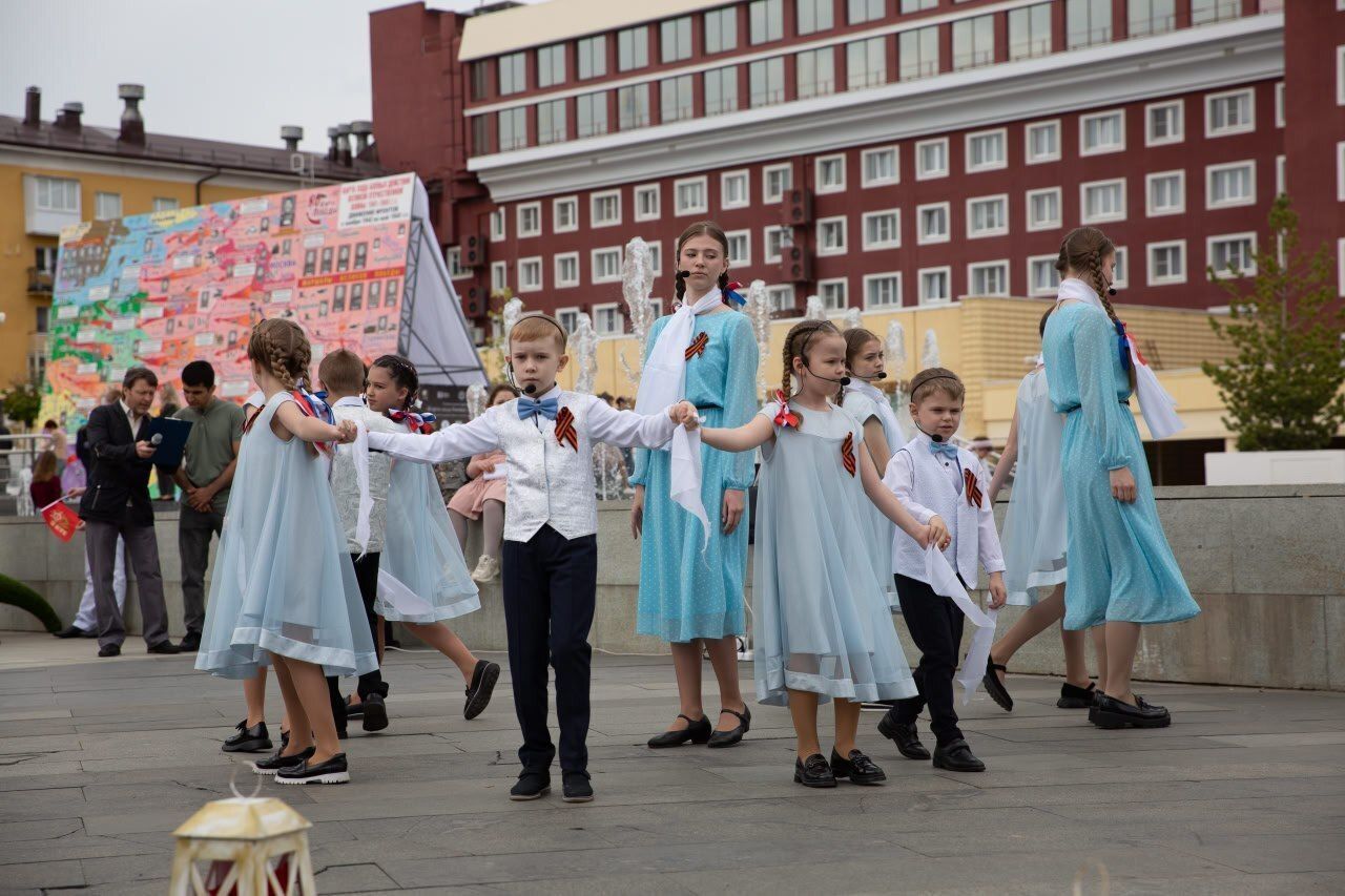 Ставропольцы продолжают празднование 80-й годовщины Великой Победы