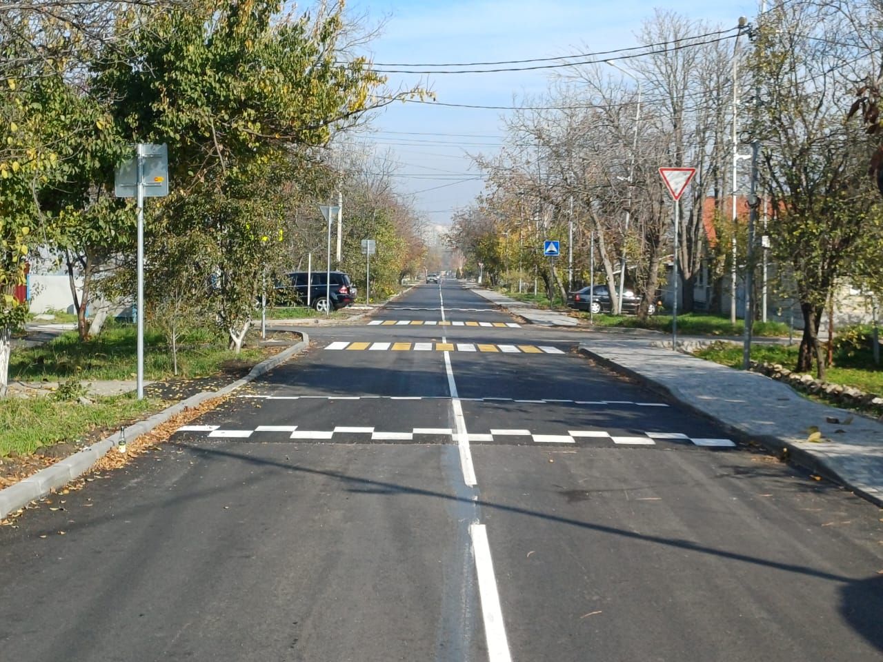 В Минеральных Водах обновили 1,6 км улицы Пролетарской
