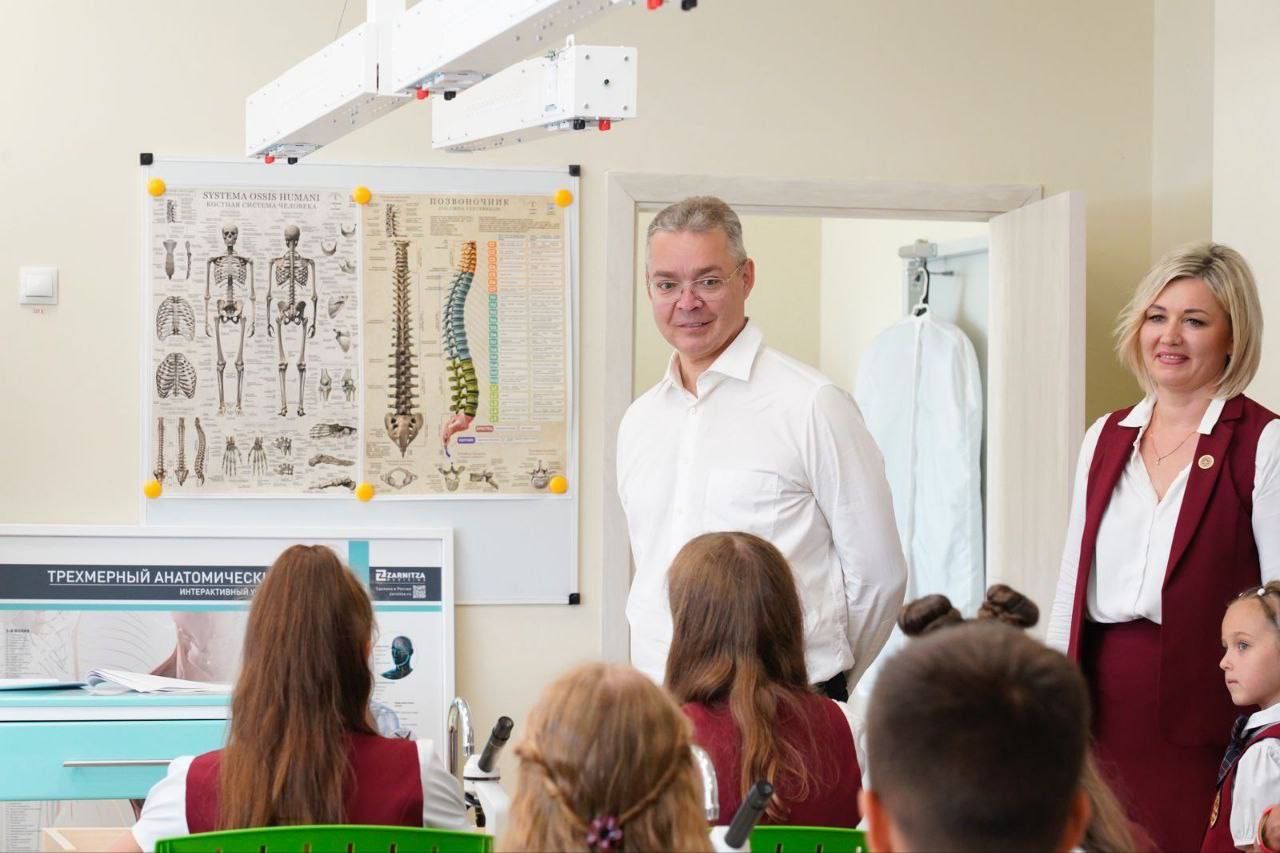 На Кавминводах две новые школы впервые открыли свои двери для учащихся