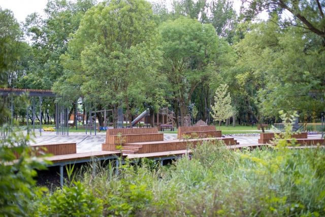 В Новопавловске благоустроили правый берег Куры В Новопавловске благоустроили правый берег Куры