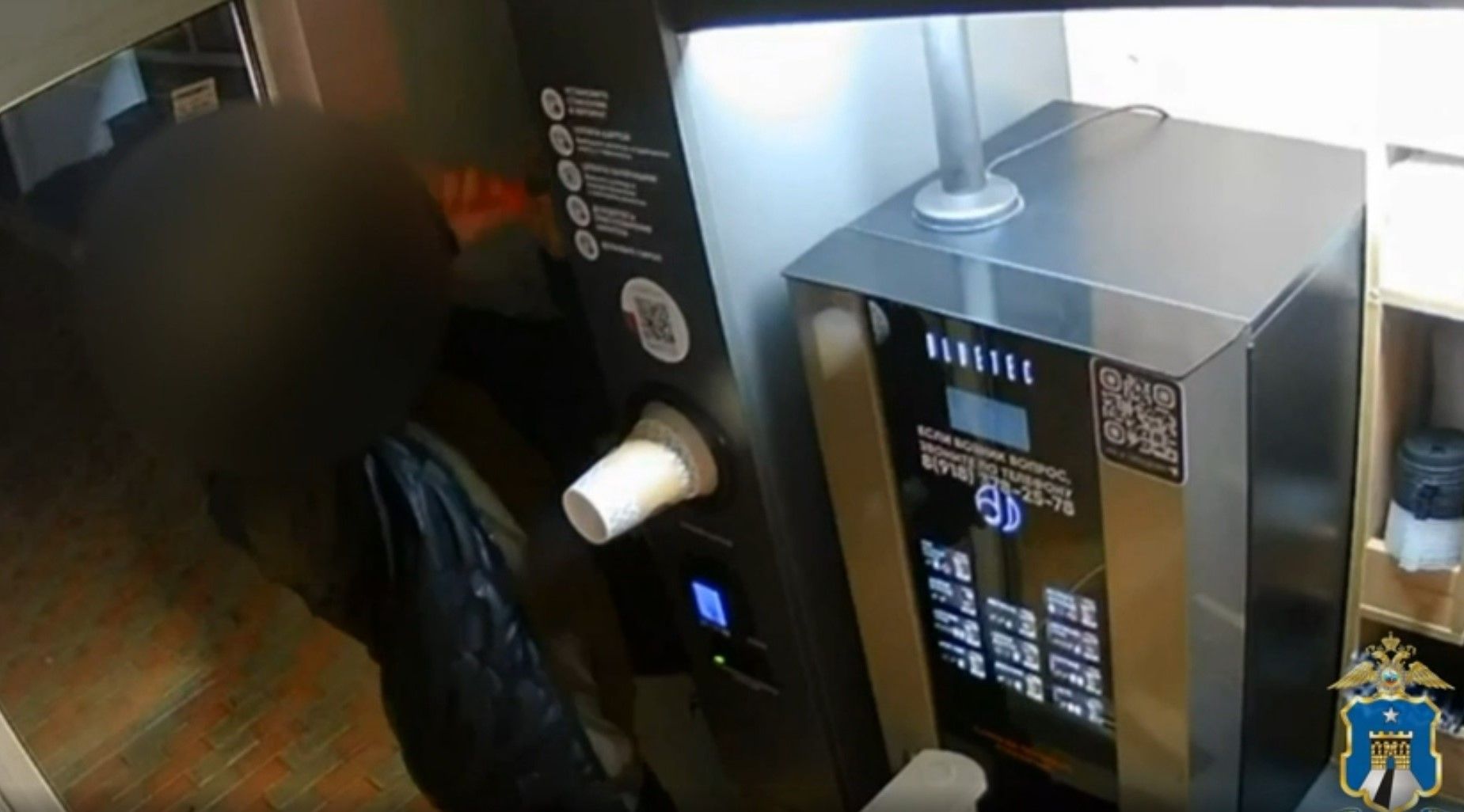 Молодой бомж из Дагестана подозревается в кражах из кофейных автоматов в Невинномысске
