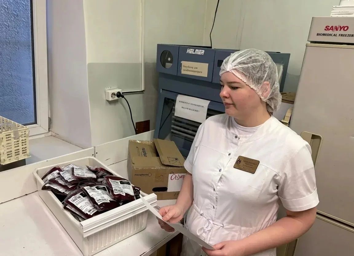 Более 150 литров крови доставили из Ставрополья в Херсонскую область за год