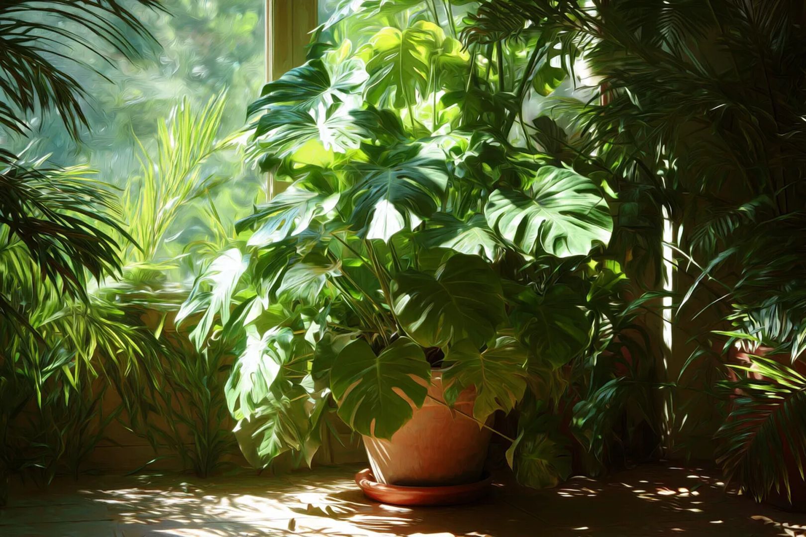 5 комнатных растений, которые очистят воздух лучше любого кондиционера