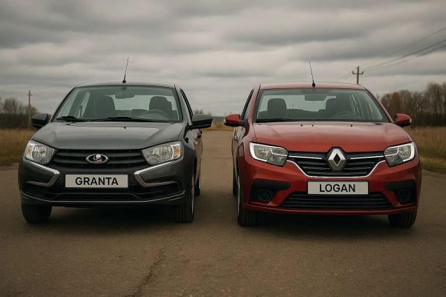 Lada Granta против Renault Logan: проехал на обеих по 100 000 км — вот кто победил в реальности