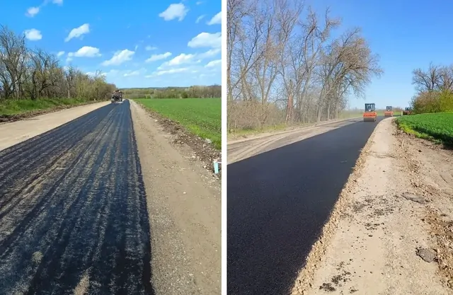 Дорогу в округе Ставрополья ремонтируют за 103 млн рублей