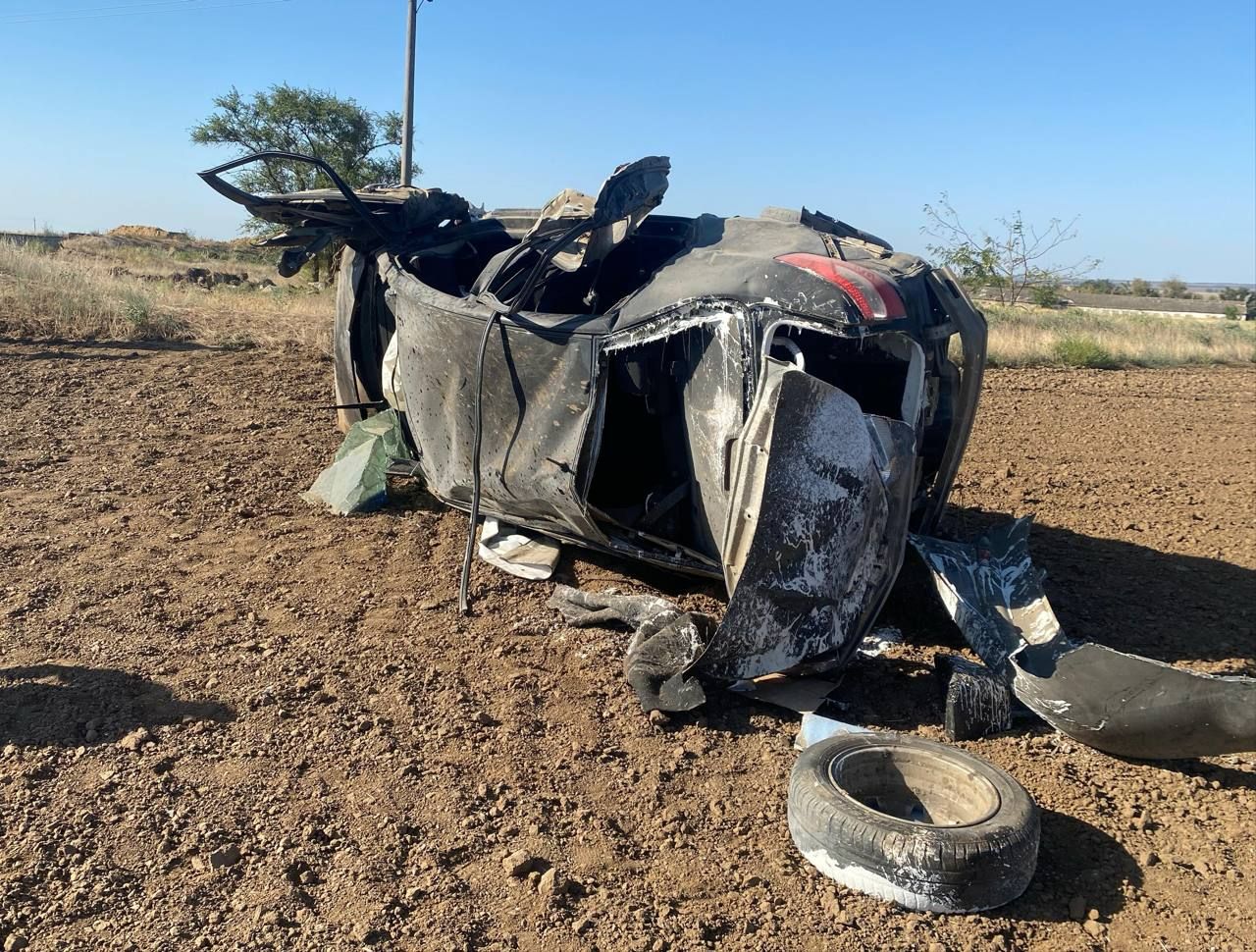 Водитель иномарки разбился на Ставрополье