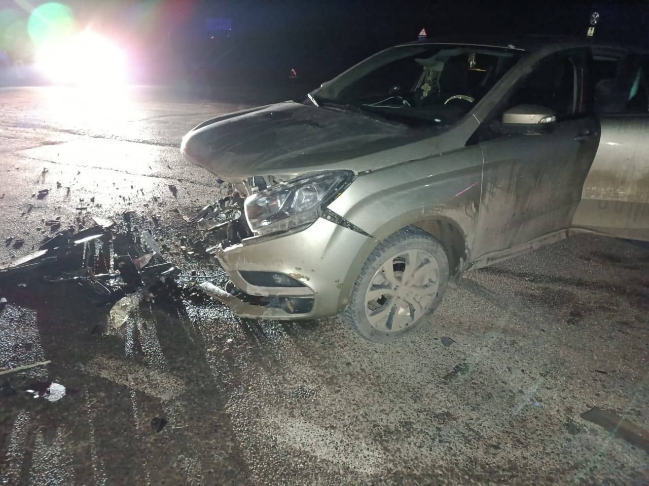 Три человека пострадали из-за тройной аварии на Ставрополье