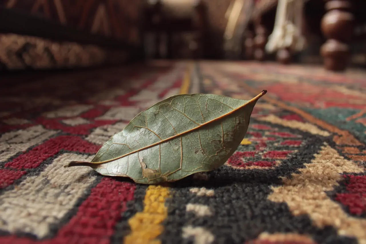 Смеялась над методом свекрови, теперь сама так делаю: лавровый лист под ковёр — и запах сырости исчез за 2 дня